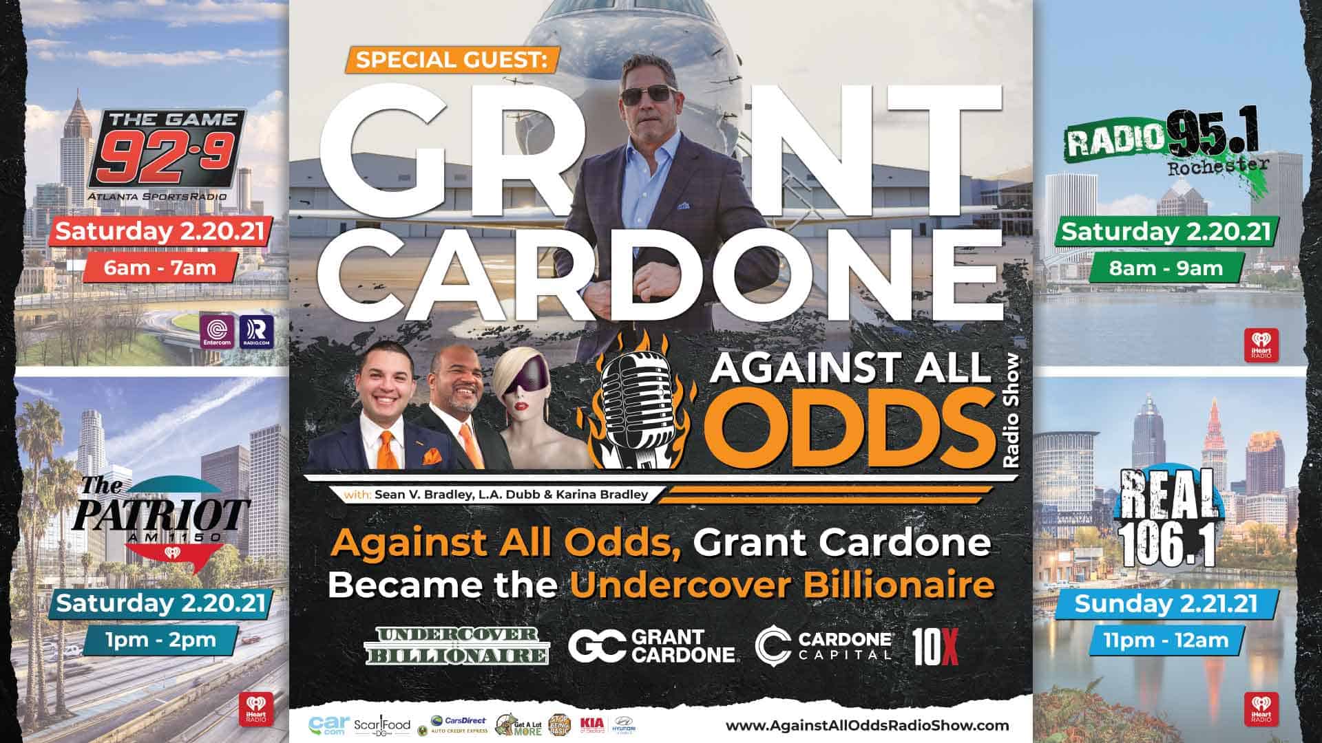 AGAINST ALL ODDS, Grant Cardone Became the Undercover Billionaire