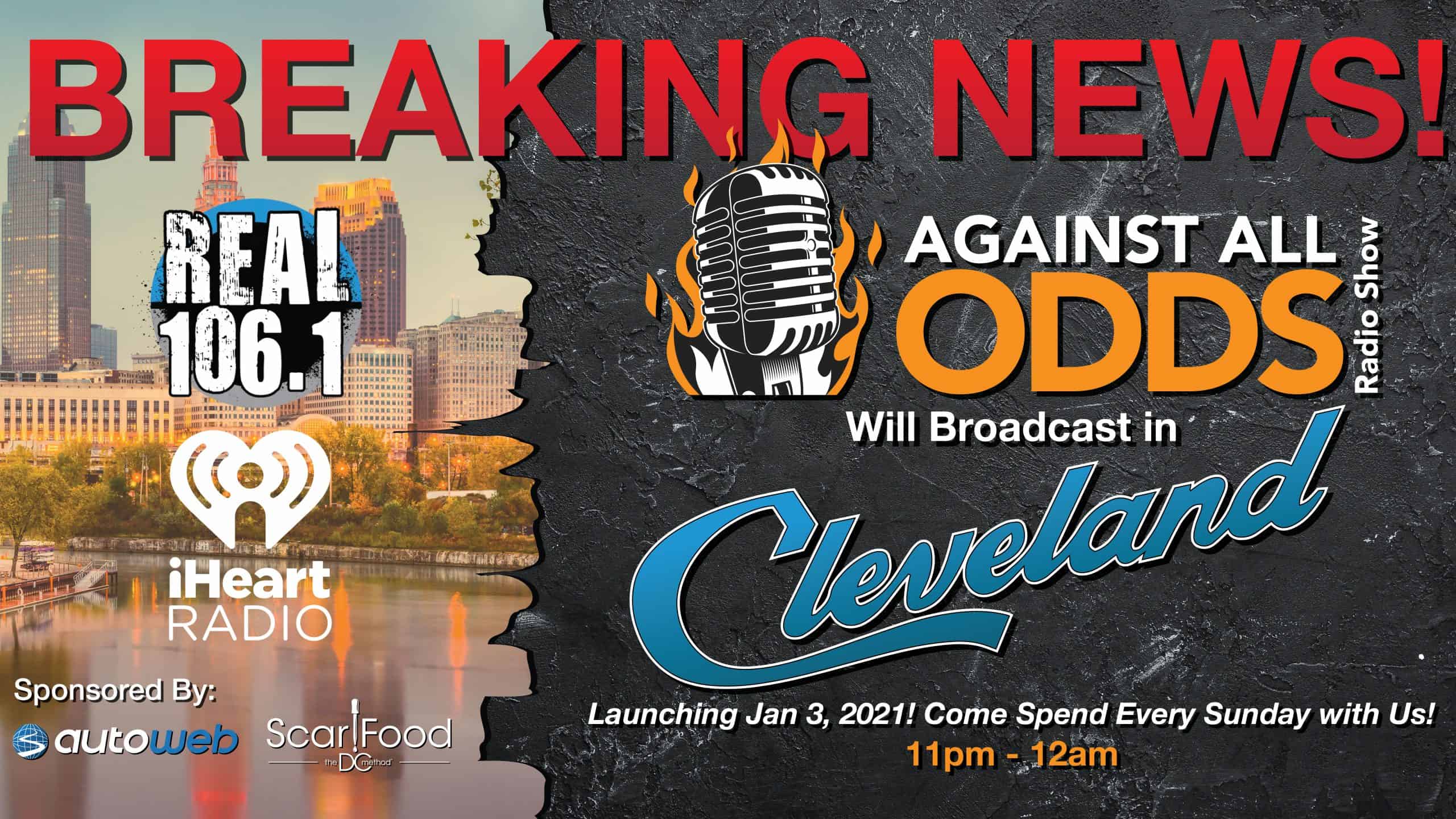 Breaking News!  Against All Odds Radio Show Market #3 Is….