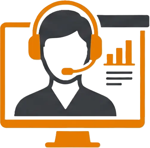 virtual auto sales training icon